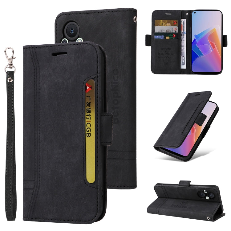 BETOPNICE Dual-side Buckle Leather Phone Case, For vivo S12, For Realme 9i / A96 4G / A76 4G / A36 4G, For OPPO Reno7 / F21 Pro, For Realme GT Neo2 5G CN Version, For vivo S12 Pro / V23 Pro 5G, For OPPO Reno 7 5G Global / Find X5 Lite, For vivo Y76 5G ...