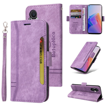 BETOPNICE Dual-side Buckle Leather Phone Case, For vivo S12, For Realme 9i / A96 4G / A76 4G / A36 4G, For OPPO Reno7 / F21 Pro, For Realme GT Neo2 5G CN Version, For vivo S12 Pro / V23 Pro 5G, For OPPO Reno 7 5G Global / Find X5 Lite, For vivo Y76 5G ...