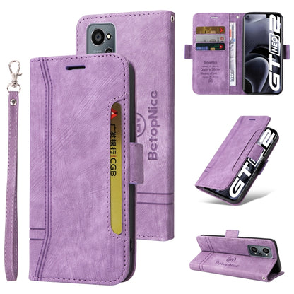 BETOPNICE Dual-side Buckle Leather Phone Case, For vivo S12, For Realme 9i / A96 4G / A76 4G / A36 4G, For OPPO Reno7 / F21 Pro, For Realme GT Neo2 5G CN Version, For vivo S12 Pro / V23 Pro 5G, For OPPO Reno 7 5G Global / Find X5 Lite, For vivo Y76 5G ...