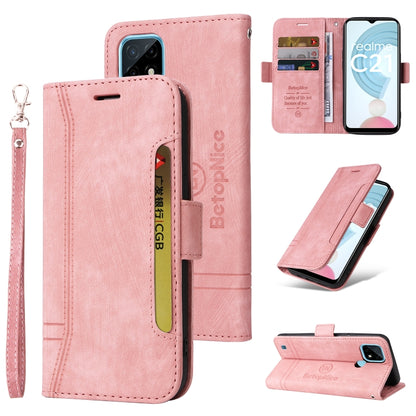 BETOPNICE Dual-side Buckle Leather Phone Case, For vivo S12, For Realme 9i / A96 4G / A76 4G / A36 4G, For OPPO Reno7 / F21 Pro, For Realme GT Neo2 5G CN Version, For vivo S12 Pro / V23 Pro 5G, For OPPO Reno 7 5G Global / Find X5 Lite, For vivo Y76 5G ...