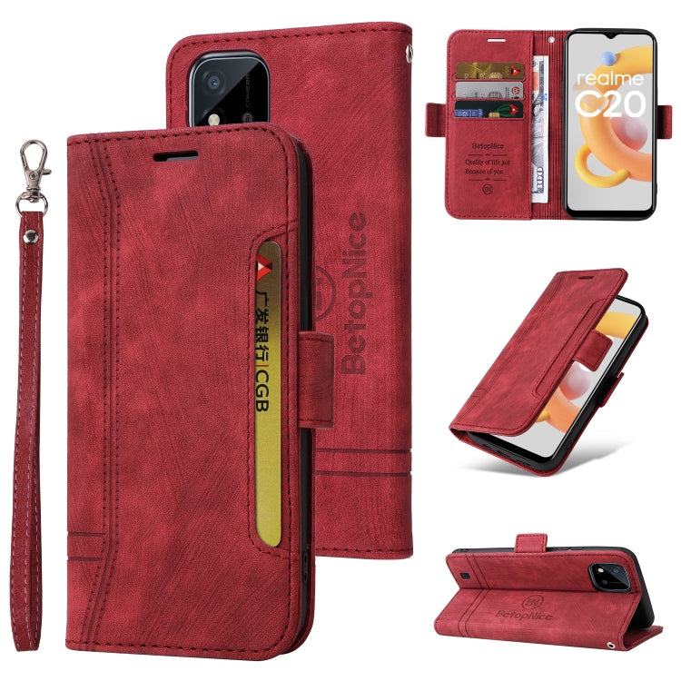 BETOPNICE Dual-side Buckle Leather Phone Case, For vivo S12, For Realme 9i / A96 4G / A76 4G / A36 4G, For OPPO Reno7 / F21 Pro, For Realme GT Neo2 5G CN Version, For vivo S12 Pro / V23 Pro 5G, For OPPO Reno 7 5G Global / Find X5 Lite, For vivo Y76 5G ...