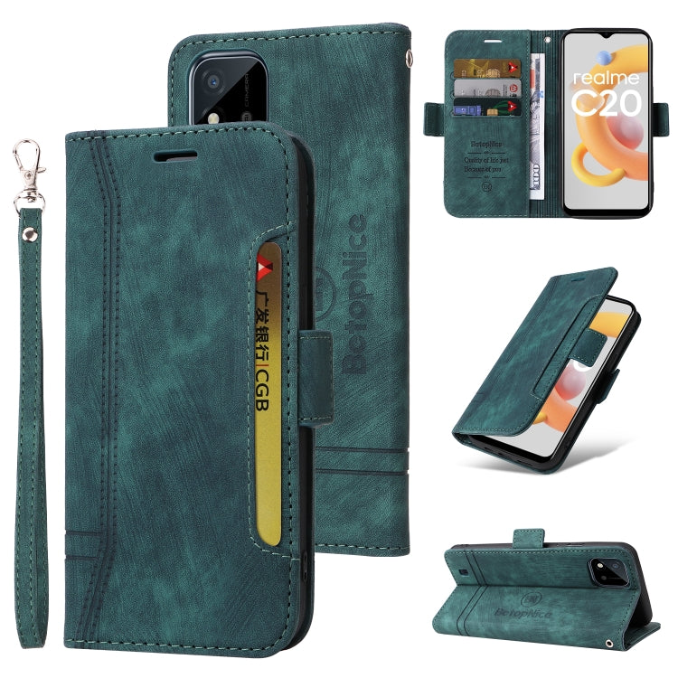 BETOPNICE Dual-side Buckle Leather Phone Case, For vivo S12, For Realme 9i / A96 4G / A76 4G / A36 4G, For OPPO Reno7 / F21 Pro, For Realme GT Neo2 5G CN Version, For vivo S12 Pro / V23 Pro 5G, For OPPO Reno 7 5G Global / Find X5 Lite, For vivo Y76 5G ...