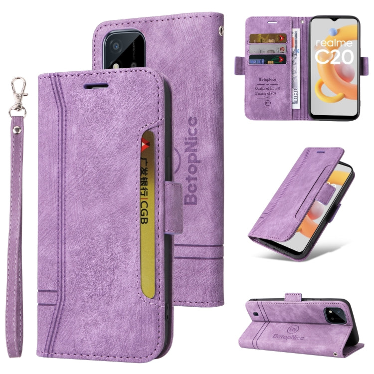 BETOPNICE Dual-side Buckle Leather Phone Case, For vivo S12, For Realme 9i / A96 4G / A76 4G / A36 4G, For OPPO Reno7 / F21 Pro, For Realme GT Neo2 5G CN Version, For vivo S12 Pro / V23 Pro 5G, For OPPO Reno 7 5G Global / Find X5 Lite, For vivo Y76 5G ...