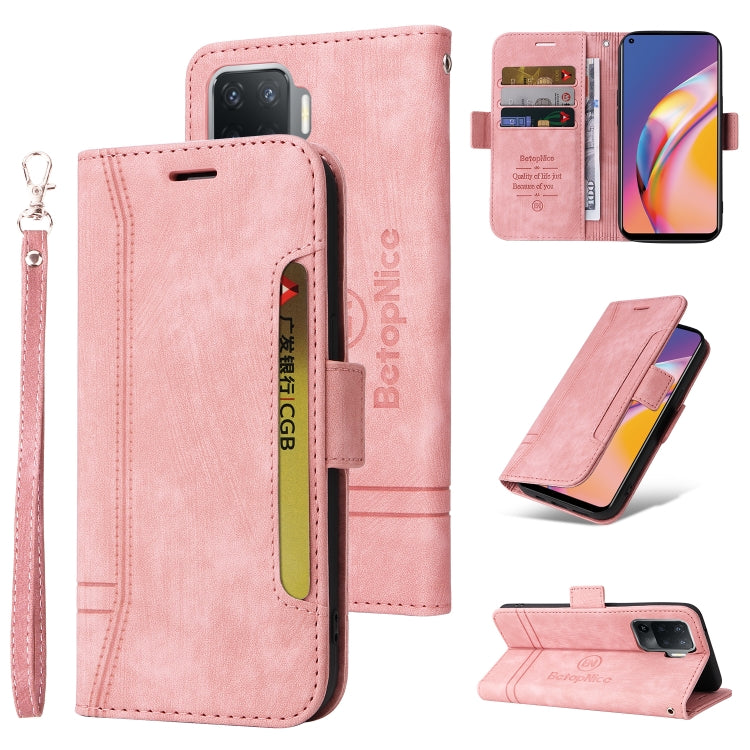 BETOPNICE Dual-side Buckle Leather Phone Case, For vivo S12, For Realme 9i / A96 4G / A76 4G / A36 4G, For OPPO Reno7 / F21 Pro, For Realme GT Neo2 5G CN Version, For vivo S12 Pro / V23 Pro 5G, For OPPO Reno 7 5G Global / Find X5 Lite, For vivo Y76 5G ...