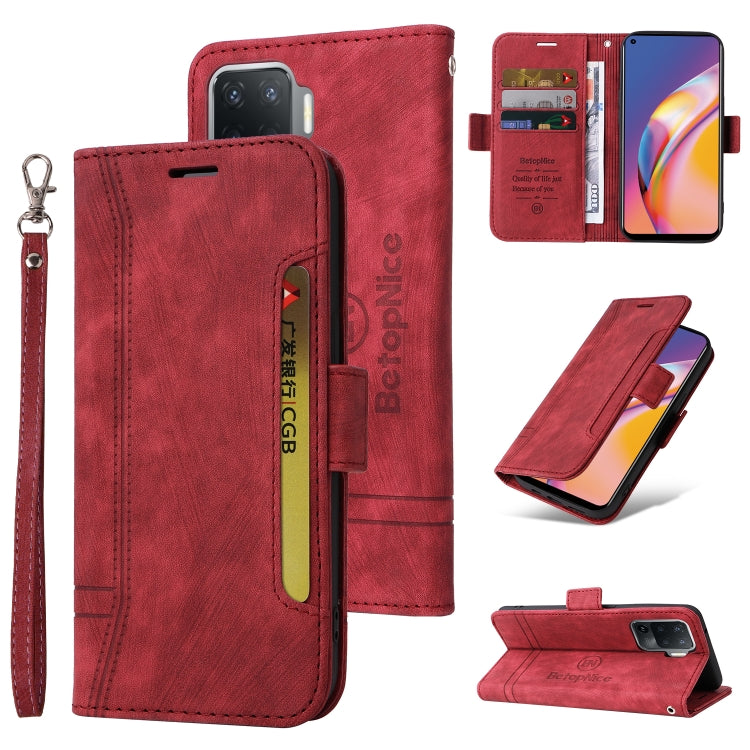 BETOPNICE Dual-side Buckle Leather Phone Case, For vivo S12, For Realme 9i / A96 4G / A76 4G / A36 4G, For OPPO Reno7 / F21 Pro, For Realme GT Neo2 5G CN Version, For vivo S12 Pro / V23 Pro 5G, For OPPO Reno 7 5G Global / Find X5 Lite, For vivo Y76 5G ...