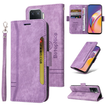 BETOPNICE Dual-side Buckle Leather Phone Case, For vivo S12, For Realme 9i / A96 4G / A76 4G / A36 4G, For OPPO Reno7 / F21 Pro, For Realme GT Neo2 5G CN Version, For vivo S12 Pro / V23 Pro 5G, For OPPO Reno 7 5G Global / Find X5 Lite, For vivo Y76 5G ...