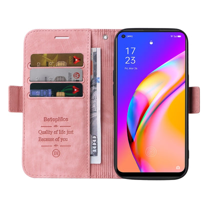 BETOPNICE Dual-side Buckle Leather Phone Case, For OPPO A94 5G, For OPPO A93 5G CN Version, For OPPO A74 4G, For OPPO A57 5G, For OPPO A54 4G / A16 / A16s, For OPPO A15, For OPPO A9 2020, For OPPO A7 / A5s
