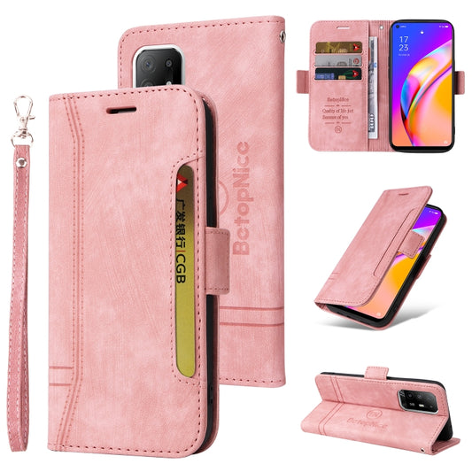 BETOPNICE Dual-side Buckle Leather Phone Case, For OPPO A94 5G, For OPPO A93 5G CN Version, For OPPO A74 4G, For OPPO A57 5G, For OPPO A54 4G / A16 / A16s, For OPPO A15, For OPPO A9 2020, For OPPO A7 / A5s