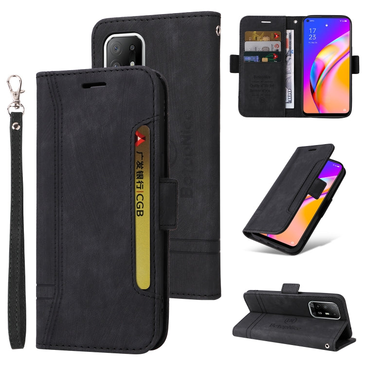 BETOPNICE Dual-side Buckle Leather Phone Case, For OPPO A94 5G, For OPPO A93 5G CN Version, For OPPO A74 4G, For OPPO A57 5G, For OPPO A54 4G / A16 / A16s, For OPPO A15, For OPPO A9 2020, For OPPO A7 / A5s