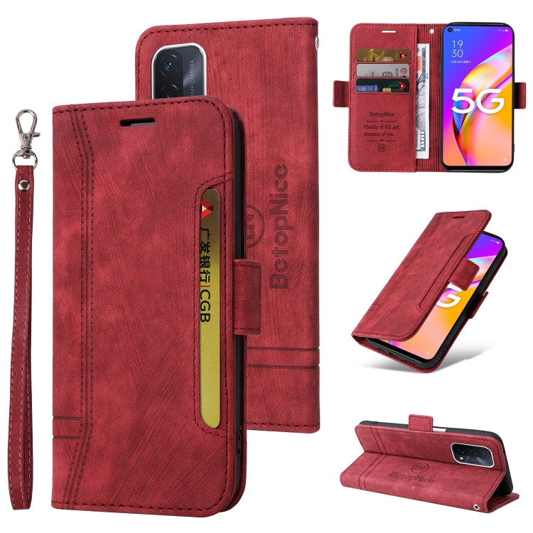 BETOPNICE Dual-side Buckle Leather Phone Case, For OPPO A94 5G, For OPPO A93 5G CN Version, For OPPO A74 4G, For OPPO A57 5G, For OPPO A54 4G / A16 / A16s, For OPPO A15, For OPPO A9 2020, For OPPO A7 / A5s