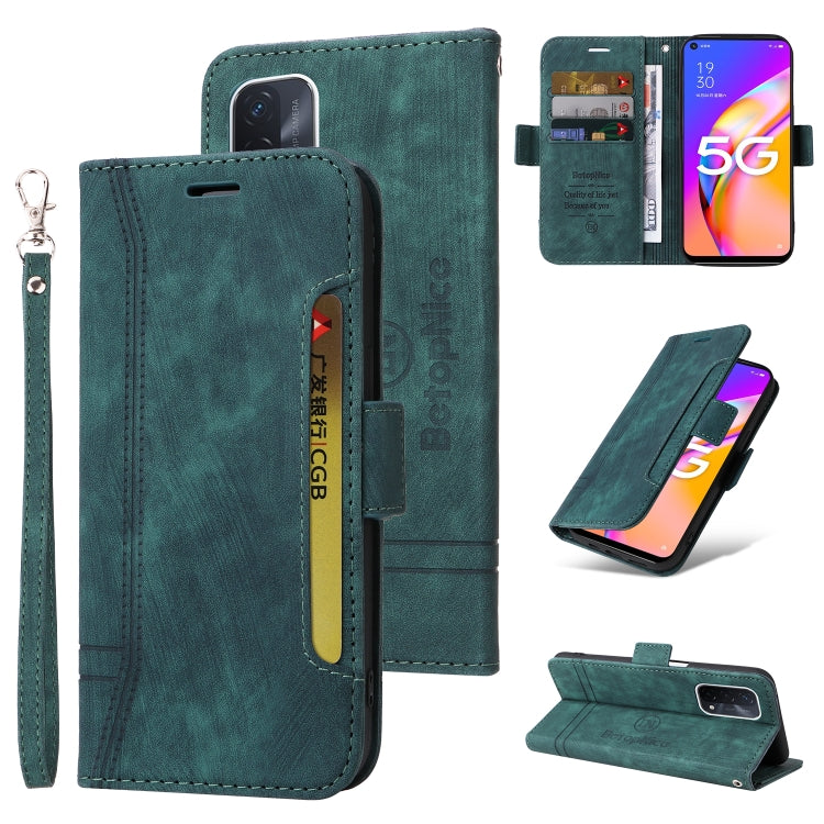 BETOPNICE Dual-side Buckle Leather Phone Case, For OPPO A94 5G, For OPPO A93 5G CN Version, For OPPO A74 4G, For OPPO A57 5G, For OPPO A54 4G / A16 / A16s, For OPPO A15, For OPPO A9 2020, For OPPO A7 / A5s