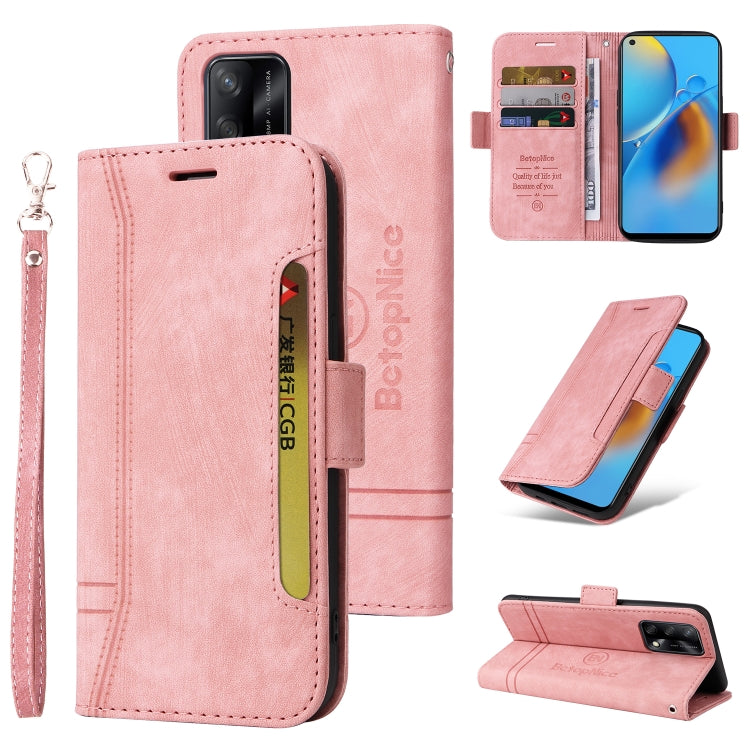 BETOPNICE Dual-side Buckle Leather Phone Case, For OPPO A94 5G, For OPPO A93 5G CN Version, For OPPO A74 4G, For OPPO A57 5G, For OPPO A54 4G / A16 / A16s, For OPPO A15, For OPPO A9 2020, For OPPO A7 / A5s