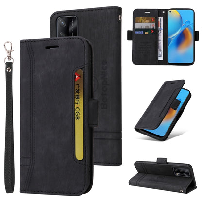 BETOPNICE Dual-side Buckle Leather Phone Case, For OPPO A94 5G, For OPPO A93 5G CN Version, For OPPO A74 4G, For OPPO A57 5G, For OPPO A54 4G / A16 / A16s, For OPPO A15, For OPPO A9 2020, For OPPO A7 / A5s