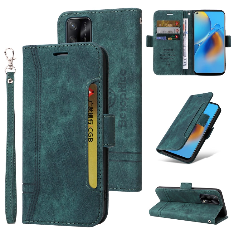 BETOPNICE Dual-side Buckle Leather Phone Case, For OPPO A94 5G, For OPPO A93 5G CN Version, For OPPO A74 4G, For OPPO A57 5G, For OPPO A54 4G / A16 / A16s, For OPPO A15, For OPPO A9 2020, For OPPO A7 / A5s