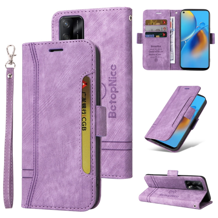 BETOPNICE Dual-side Buckle Leather Phone Case, For OPPO A94 5G, For OPPO A93 5G CN Version, For OPPO A74 4G, For OPPO A57 5G, For OPPO A54 4G / A16 / A16s, For OPPO A15, For OPPO A9 2020, For OPPO A7 / A5s