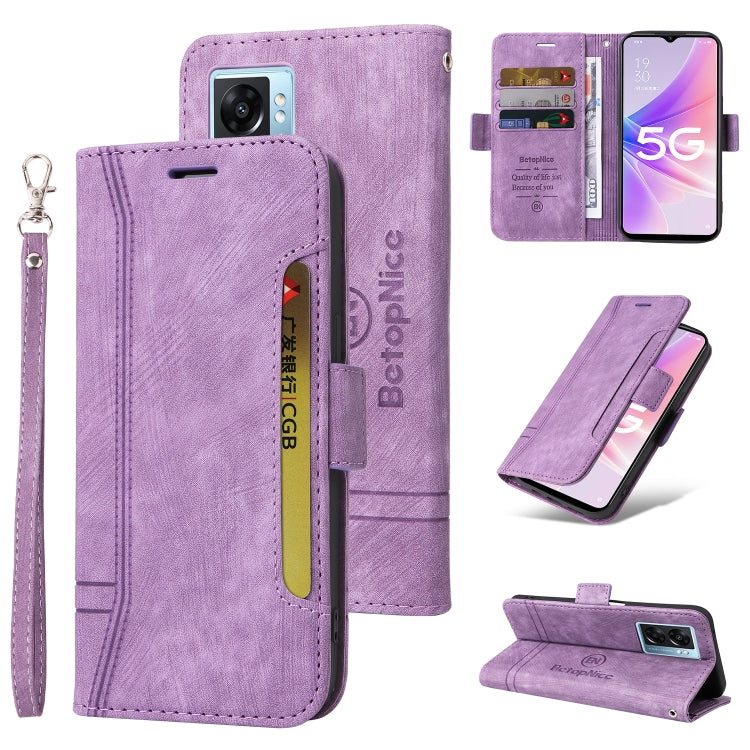 BETOPNICE Dual-side Buckle Leather Phone Case, For OPPO A94 5G, For OPPO A93 5G CN Version, For OPPO A74 4G, For OPPO A57 5G, For OPPO A54 4G / A16 / A16s, For OPPO A15, For OPPO A9 2020, For OPPO A7 / A5s