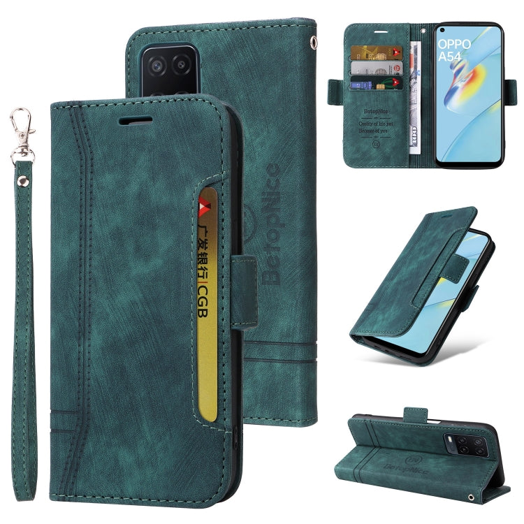 BETOPNICE Dual-side Buckle Leather Phone Case, For OPPO A94 5G, For OPPO A93 5G CN Version, For OPPO A74 4G, For OPPO A57 5G, For OPPO A54 4G / A16 / A16s, For OPPO A15, For OPPO A9 2020, For OPPO A7 / A5s