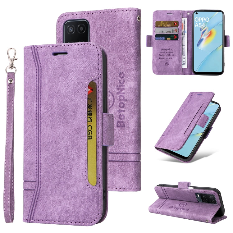 BETOPNICE Dual-side Buckle Leather Phone Case, For OPPO A94 5G, For OPPO A93 5G CN Version, For OPPO A74 4G, For OPPO A57 5G, For OPPO A54 4G / A16 / A16s, For OPPO A15, For OPPO A9 2020, For OPPO A7 / A5s