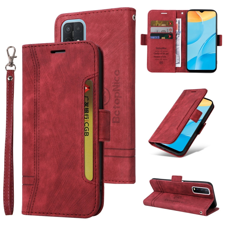 BETOPNICE Dual-side Buckle Leather Phone Case, For OPPO A94 5G, For OPPO A93 5G CN Version, For OPPO A74 4G, For OPPO A57 5G, For OPPO A54 4G / A16 / A16s, For OPPO A15, For OPPO A9 2020, For OPPO A7 / A5s