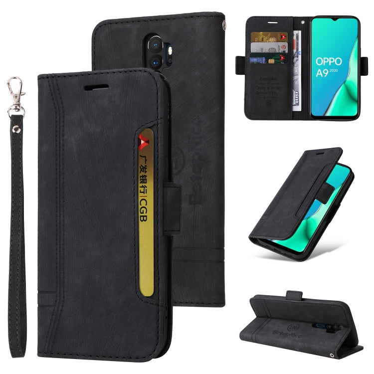 BETOPNICE Dual-side Buckle Leather Phone Case, For OPPO A94 5G, For OPPO A93 5G CN Version, For OPPO A74 4G, For OPPO A57 5G, For OPPO A54 4G / A16 / A16s, For OPPO A15, For OPPO A9 2020, For OPPO A7 / A5s