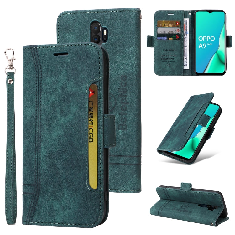 BETOPNICE Dual-side Buckle Leather Phone Case, For OPPO A94 5G, For OPPO A93 5G CN Version, For OPPO A74 4G, For OPPO A57 5G, For OPPO A54 4G / A16 / A16s, For OPPO A15, For OPPO A9 2020, For OPPO A7 / A5s