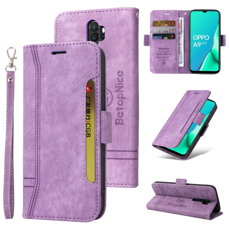 BETOPNICE Dual-side Buckle Leather Phone Case, For OPPO A94 5G, For OPPO A93 5G CN Version, For OPPO A74 4G, For OPPO A57 5G, For OPPO A54 4G / A16 / A16s, For OPPO A15, For OPPO A9 2020, For OPPO A7 / A5s