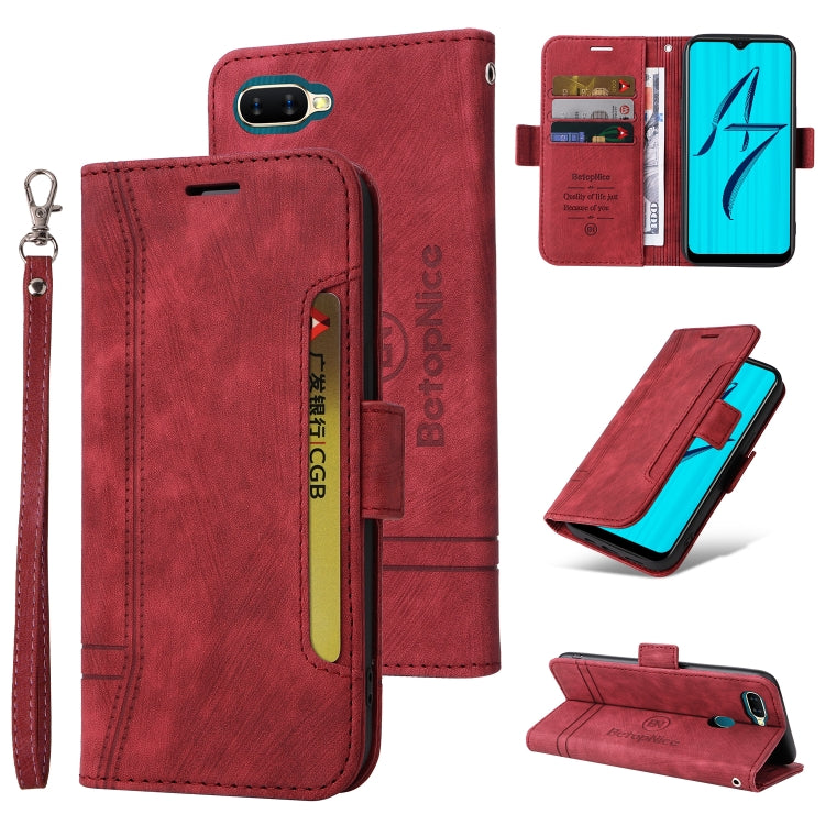 BETOPNICE Dual-side Buckle Leather Phone Case, For OPPO A94 5G, For OPPO A93 5G CN Version, For OPPO A74 4G, For OPPO A57 5G, For OPPO A54 4G / A16 / A16s, For OPPO A15, For OPPO A9 2020, For OPPO A7 / A5s