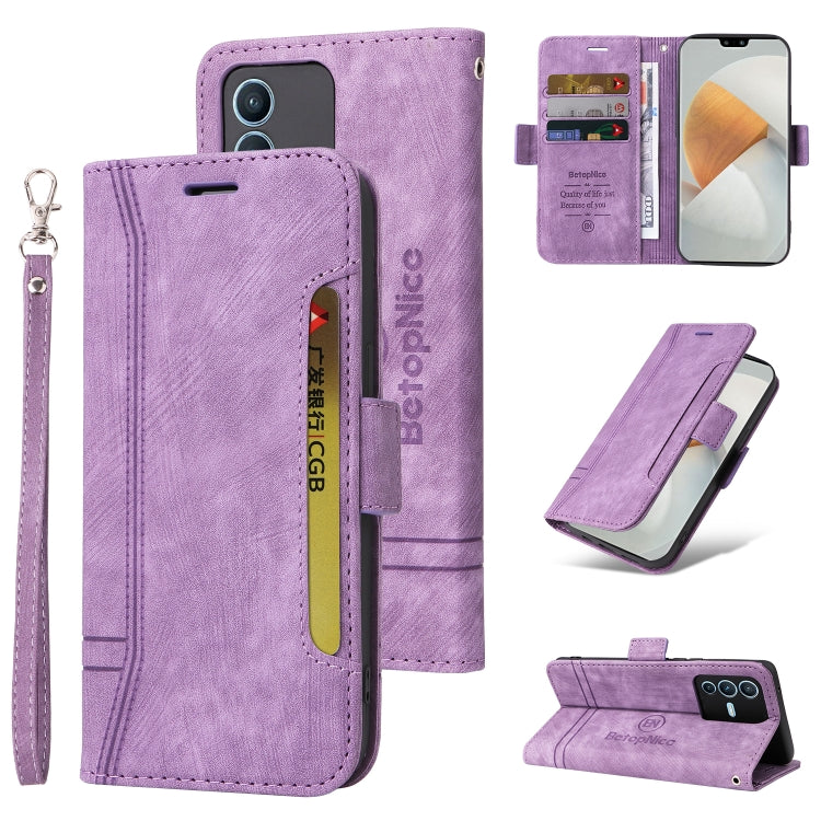 BETOPNICE Dual-side Buckle Leather Phone Case, For vivo S12, For Realme 9i / A96 4G / A76 4G / A36 4G, For OPPO Reno7 / F21 Pro, For Realme GT Neo2 5G CN Version, For vivo S12 Pro / V23 Pro 5G, For OPPO Reno 7 5G Global / Find X5 Lite, For vivo Y76 5G ...