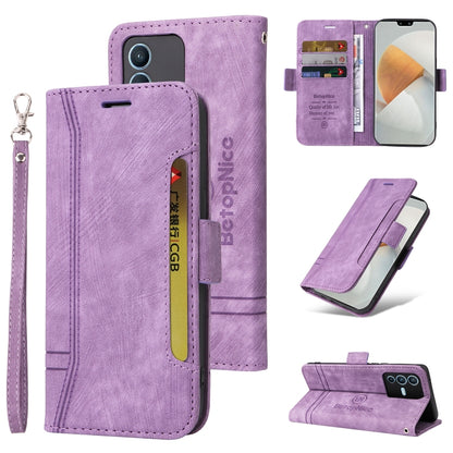 BETOPNICE Dual-side Buckle Leather Phone Case, For vivo S12, For Realme 9i / A96 4G / A76 4G / A36 4G, For OPPO Reno7 / F21 Pro, For Realme GT Neo2 5G CN Version, For vivo S12 Pro / V23 Pro 5G, For OPPO Reno 7 5G Global / Find X5 Lite, For vivo Y76 5G ...
