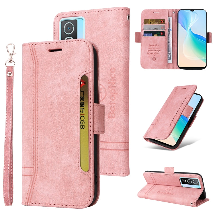 BETOPNICE Dual-side Buckle Leather Phone Case, For vivo S12, For Realme 9i / A96 4G / A76 4G / A36 4G, For OPPO Reno7 / F21 Pro, For Realme GT Neo2 5G CN Version, For vivo S12 Pro / V23 Pro 5G, For OPPO Reno 7 5G Global / Find X5 Lite, For vivo Y76 5G ...