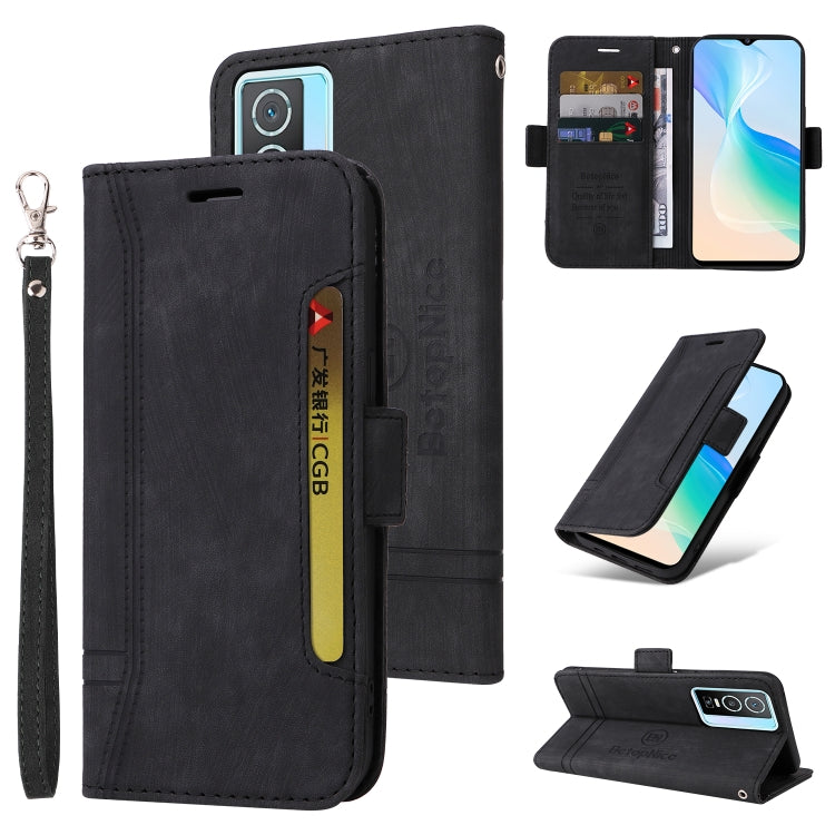 BETOPNICE Dual-side Buckle Leather Phone Case, For vivo S12, For Realme 9i / A96 4G / A76 4G / A36 4G, For OPPO Reno7 / F21 Pro, For Realme GT Neo2 5G CN Version, For vivo S12 Pro / V23 Pro 5G, For OPPO Reno 7 5G Global / Find X5 Lite, For vivo Y76 5G ...