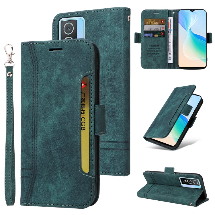BETOPNICE Dual-side Buckle Leather Phone Case, For vivo S12, For Realme 9i / A96 4G / A76 4G / A36 4G, For OPPO Reno7 / F21 Pro, For Realme GT Neo2 5G CN Version, For vivo S12 Pro / V23 Pro 5G, For OPPO Reno 7 5G Global / Find X5 Lite, For vivo Y76 5G ...