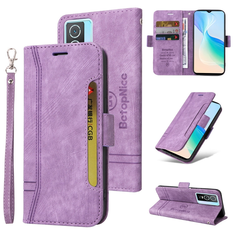 BETOPNICE Dual-side Buckle Leather Phone Case, For vivo S12, For Realme 9i / A96 4G / A76 4G / A36 4G, For OPPO Reno7 / F21 Pro, For Realme GT Neo2 5G CN Version, For vivo S12 Pro / V23 Pro 5G, For OPPO Reno 7 5G Global / Find X5 Lite, For vivo Y76 5G ...