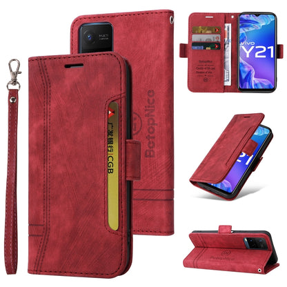BETOPNICE Dual-side Buckle Leather Phone Case, For vivo S12, For Realme 9i / A96 4G / A76 4G / A36 4G, For OPPO Reno7 / F21 Pro, For Realme GT Neo2 5G CN Version, For vivo S12 Pro / V23 Pro 5G, For OPPO Reno 7 5G Global / Find X5 Lite, For vivo Y76 5G ...