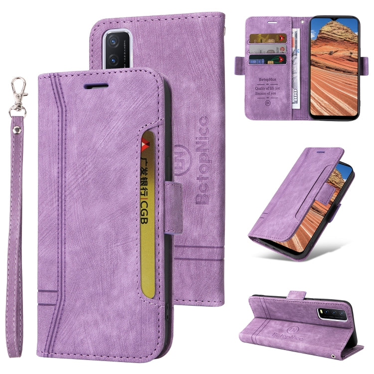 BETOPNICE Dual-side Buckle Leather Phone Case, For vivo S12, For Realme 9i / A96 4G / A76 4G / A36 4G, For OPPO Reno7 / F21 Pro, For Realme GT Neo2 5G CN Version, For vivo S12 Pro / V23 Pro 5G, For OPPO Reno 7 5G Global / Find X5 Lite, For vivo Y76 5G ...