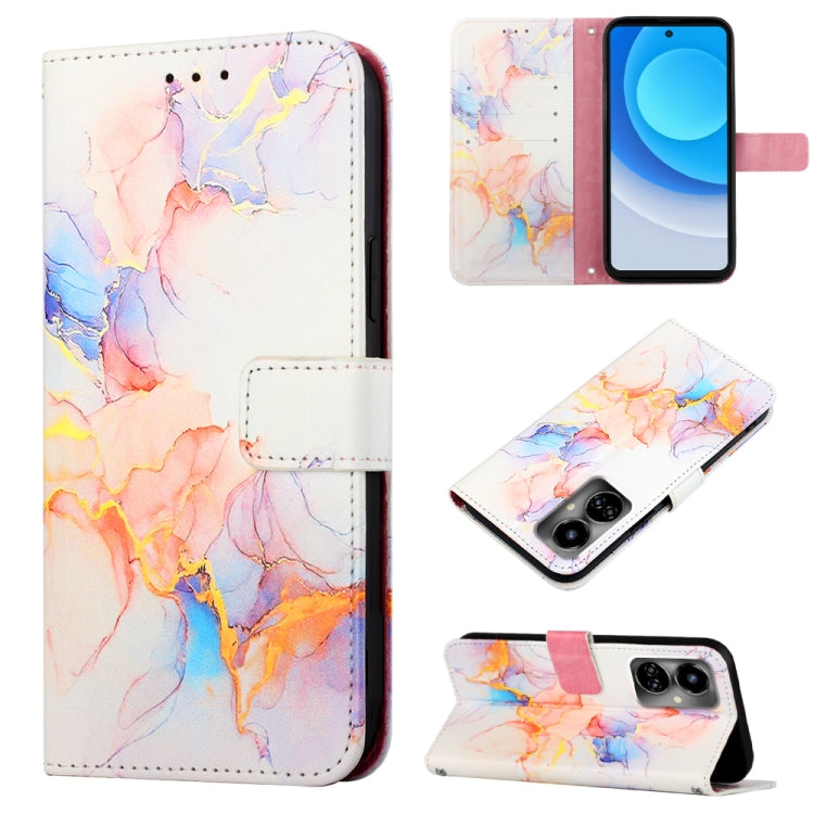 PT003 Marble Pattern Flip Leather Phone Case, For Tecno Camon 19, For Tecno Camon 19 Neo, For Tecno Camon 19 Pro 5G, For Tecno Pop 6, For Tecno Pova 3 LE7, For Tecno Spark 9 Pro / Spark 9T