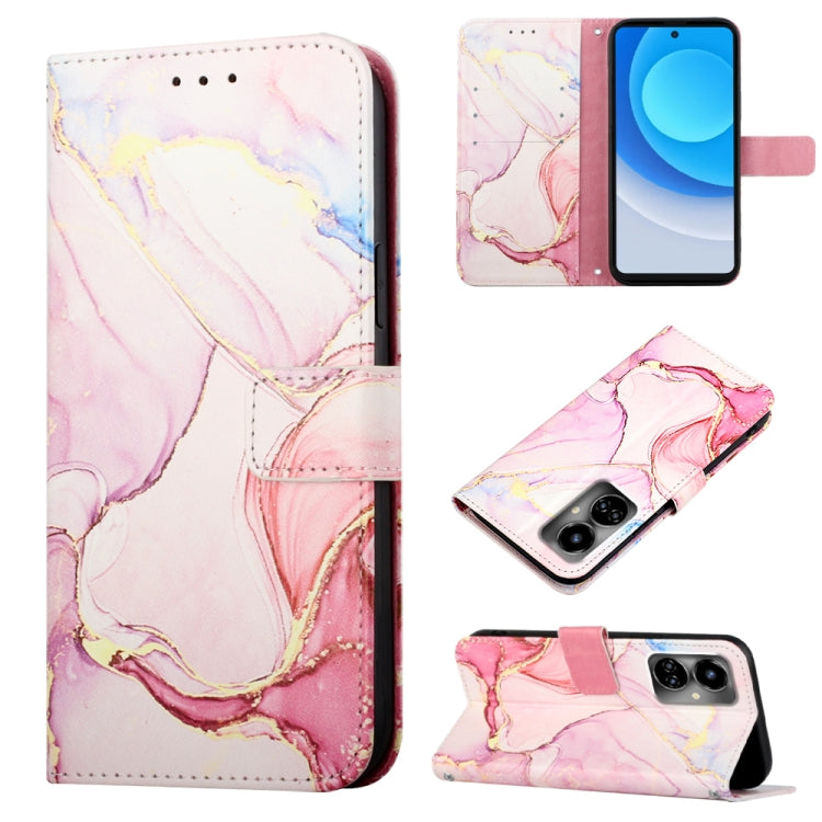PT003 Marble Pattern Flip Leather Phone Case, For Tecno Camon 19, For Tecno Camon 19 Neo, For Tecno Camon 19 Pro 5G, For Tecno Pop 6, For Tecno Pova 3 LE7, For Tecno Spark 9 Pro / Spark 9T