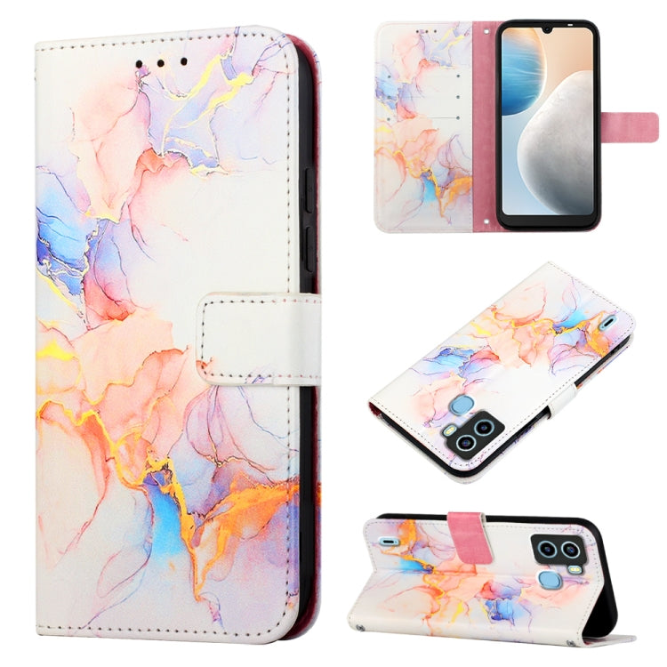 PT003 Marble Pattern Flip Leather Phone Case, For Tecno Camon 19, For Tecno Camon 19 Neo, For Tecno Camon 19 Pro 5G, For Tecno Pop 6, For Tecno Pova 3 LE7, For Tecno Spark 9 Pro / Spark 9T