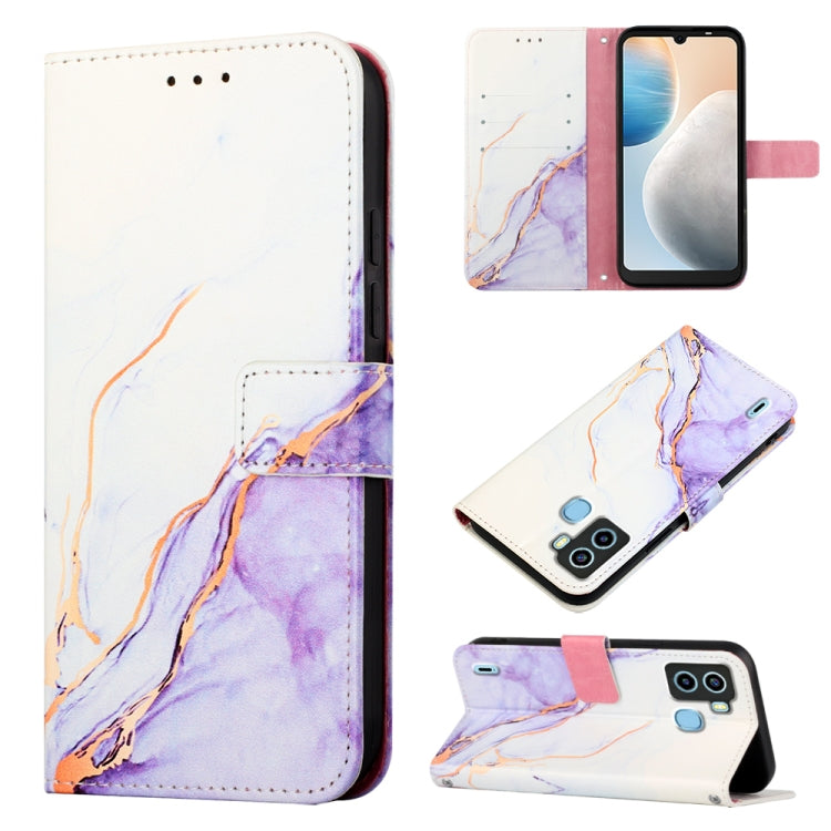 PT003 Marble Pattern Flip Leather Phone Case, For Tecno Camon 19, For Tecno Camon 19 Neo, For Tecno Camon 19 Pro 5G, For Tecno Pop 6, For Tecno Pova 3 LE7, For Tecno Spark 9 Pro / Spark 9T