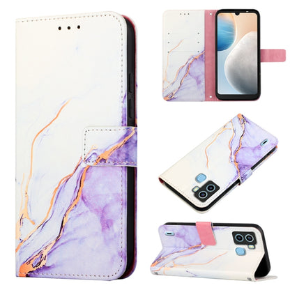 PT003 Marble Pattern Flip Leather Phone Case, For Tecno Camon 19, For Tecno Camon 19 Neo, For Tecno Camon 19 Pro 5G, For Tecno Pop 6, For Tecno Pova 3 LE7, For Tecno Spark 9 Pro / Spark 9T