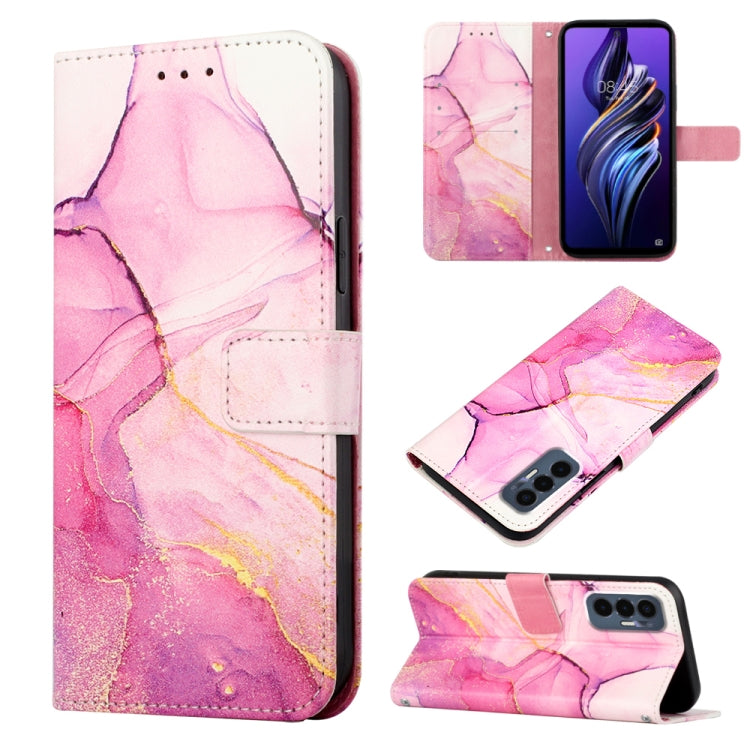 PT003 Marble Pattern Flip Leather Phone Case, For Tecno Camon 19, For Tecno Camon 19 Neo, For Tecno Camon 19 Pro 5G, For Tecno Pop 6, For Tecno Pova 3 LE7, For Tecno Spark 9 Pro / Spark 9T
