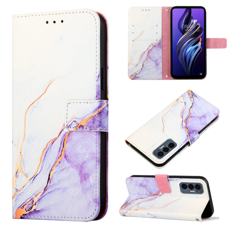 PT003 Marble Pattern Flip Leather Phone Case, For Tecno Camon 19, For Tecno Camon 19 Neo, For Tecno Camon 19 Pro 5G, For Tecno Pop 6, For Tecno Pova 3 LE7, For Tecno Spark 9 Pro / Spark 9T