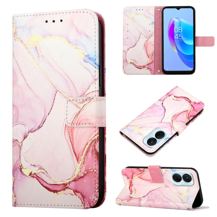 PT003 Marble Pattern Flip Leather Phone Case, For Tecno Camon 19, For Tecno Camon 19 Neo, For Tecno Camon 19 Pro 5G, For Tecno Pop 6, For Tecno Pova 3 LE7, For Tecno Spark 9 Pro / Spark 9T