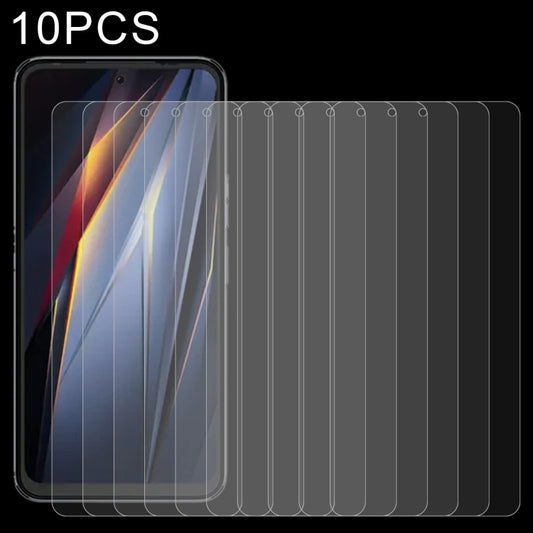 10pcs 0.26mm 9H 2.5D Tempered Glass Film, For TECNO Pova Neo 2 (10 PCS), For ZTE Axon 30S (10 PCS), For Xiaomi Civi 2 / 12 Lite NE / 13 Lite / Civi 3 (10 PCS), For Ulefone Note 14 (10 PCS), For DOOGEE S51 (10 PCS)