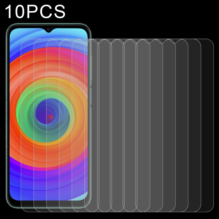 10pcs 0.26mm 9H 2.5D Tempered Glass Film, For TECNO Pova Neo 2 (10 PCS), For ZTE Axon 30S (10 PCS), For Xiaomi Civi 2 / 12 Lite NE / 13 Lite / Civi 3 (10 PCS), For Ulefone Note 14 (10 PCS), For DOOGEE S51 (10 PCS)
