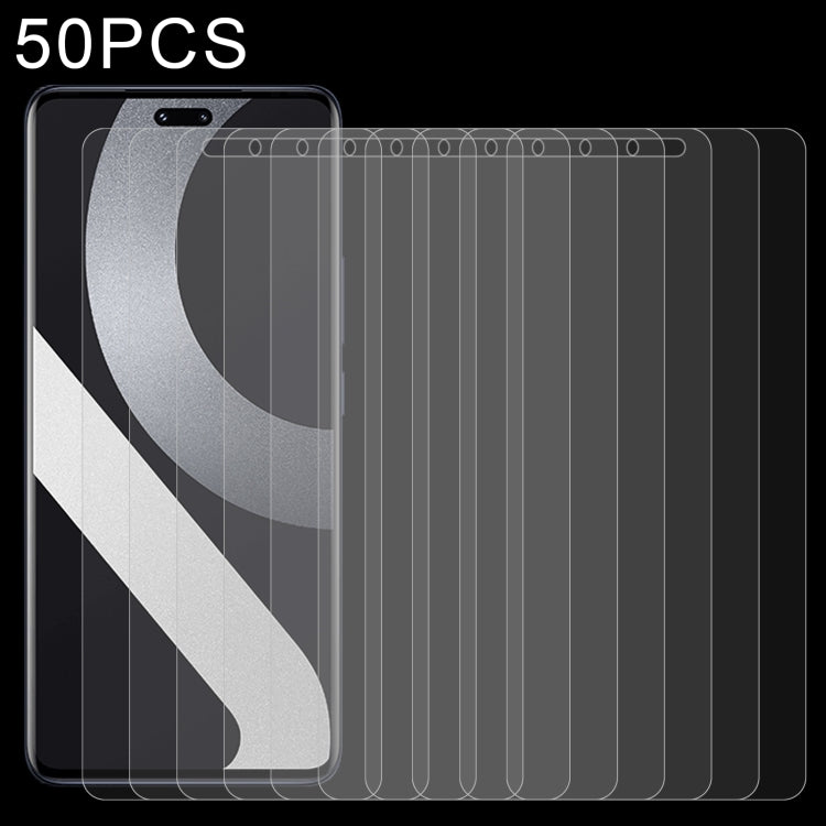 50pcs 0.26mm 9H 2.5D Tempered Glass Film, For TECNO Pova Neo 2 (50 PCS), For ZTE Axon 30S (50 PCS), For Xiaomi Civi 2 / 12 Lite NE / 13 Lite / Civi 3 (50 PCS), For Ulefone Note 14 (50 PCS), For DOOGEE S51 (50 PCS)