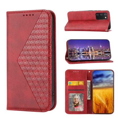 Cubic Grid Calf Texture Magnetic Closure Leather Phone Case, For Nothing Phone 1, For Xiaomi Redmi Note 11S 5G, For Xiaomi Redmi Note 11S Global, For Xiaomi Redmi Note 11 Pro 4G, For Xiaomi Redmi 10C 4G, For Xiaomi Redmi 10A, For Xiaomi Redmi Note 11 P...