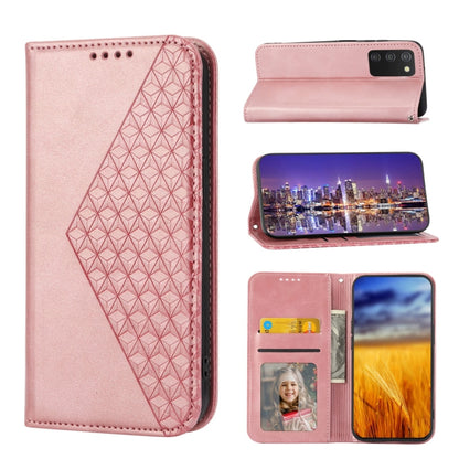 Cubic Grid Calf Texture Magnetic Closure Leather Phone Case, For Nothing Phone 1, For Xiaomi Redmi Note 11S 5G, For Xiaomi Redmi Note 11S Global, For Xiaomi Redmi Note 11 Pro 4G, For Xiaomi Redmi 10C 4G, For Xiaomi Redmi 10A, For Xiaomi Redmi Note 11 P...