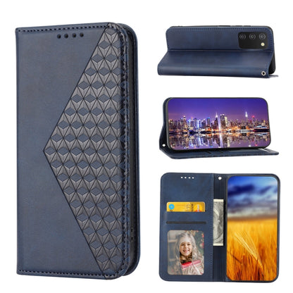 Cubic Grid Calf Texture Magnetic Closure Leather Phone Case, For Nothing Phone 1, For Xiaomi Redmi Note 11S 5G, For Xiaomi Redmi Note 11S Global, For Xiaomi Redmi Note 11 Pro 4G, For Xiaomi Redmi 10C 4G, For Xiaomi Redmi 10A, For Xiaomi Redmi Note 11 P...