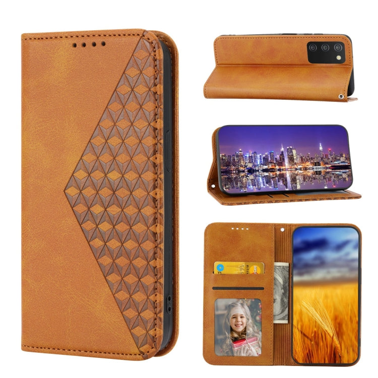 Cubic Grid Calf Texture Magnetic Closure Leather Phone Case, For Nothing Phone 1, For Xiaomi Redmi Note 11S 5G, For Xiaomi Redmi Note 11S Global, For Xiaomi Redmi Note 11 Pro 4G, For Xiaomi Redmi 10C 4G, For Xiaomi Redmi 10A, For Xiaomi Redmi Note 11 P...